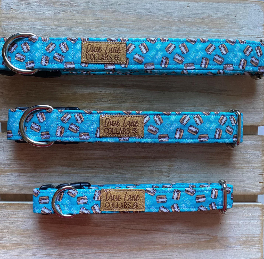 I Love You S’more Valentine Dog Collar