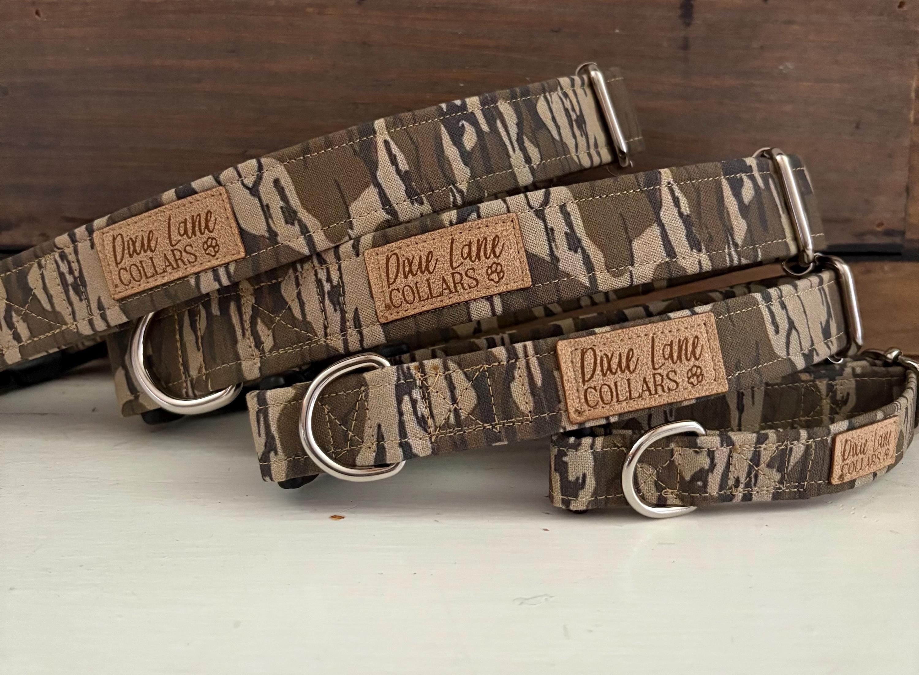 Bottomland Camo Print Dog Collar