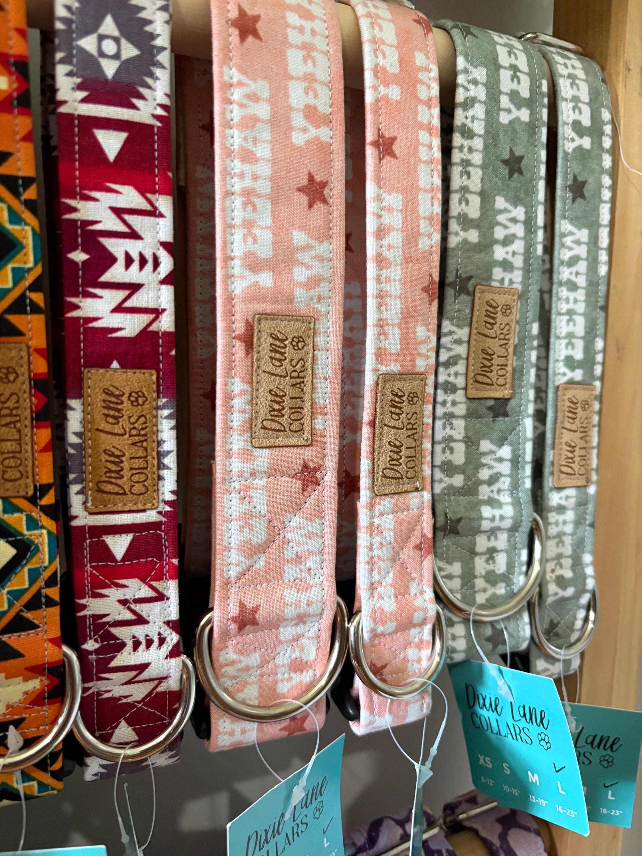 Pink Yeehaw Dog Collar