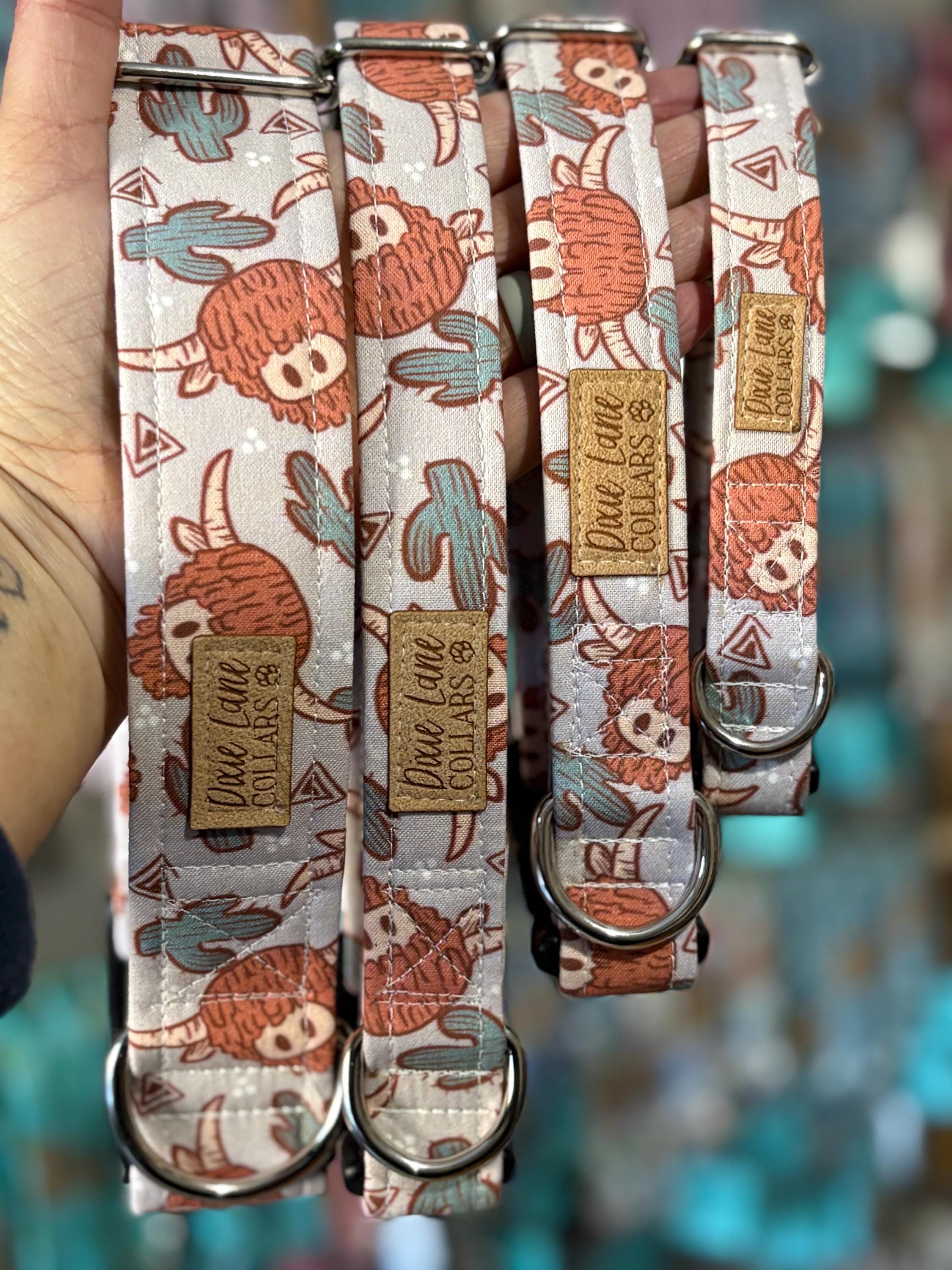 Highland Cows Dog Collar