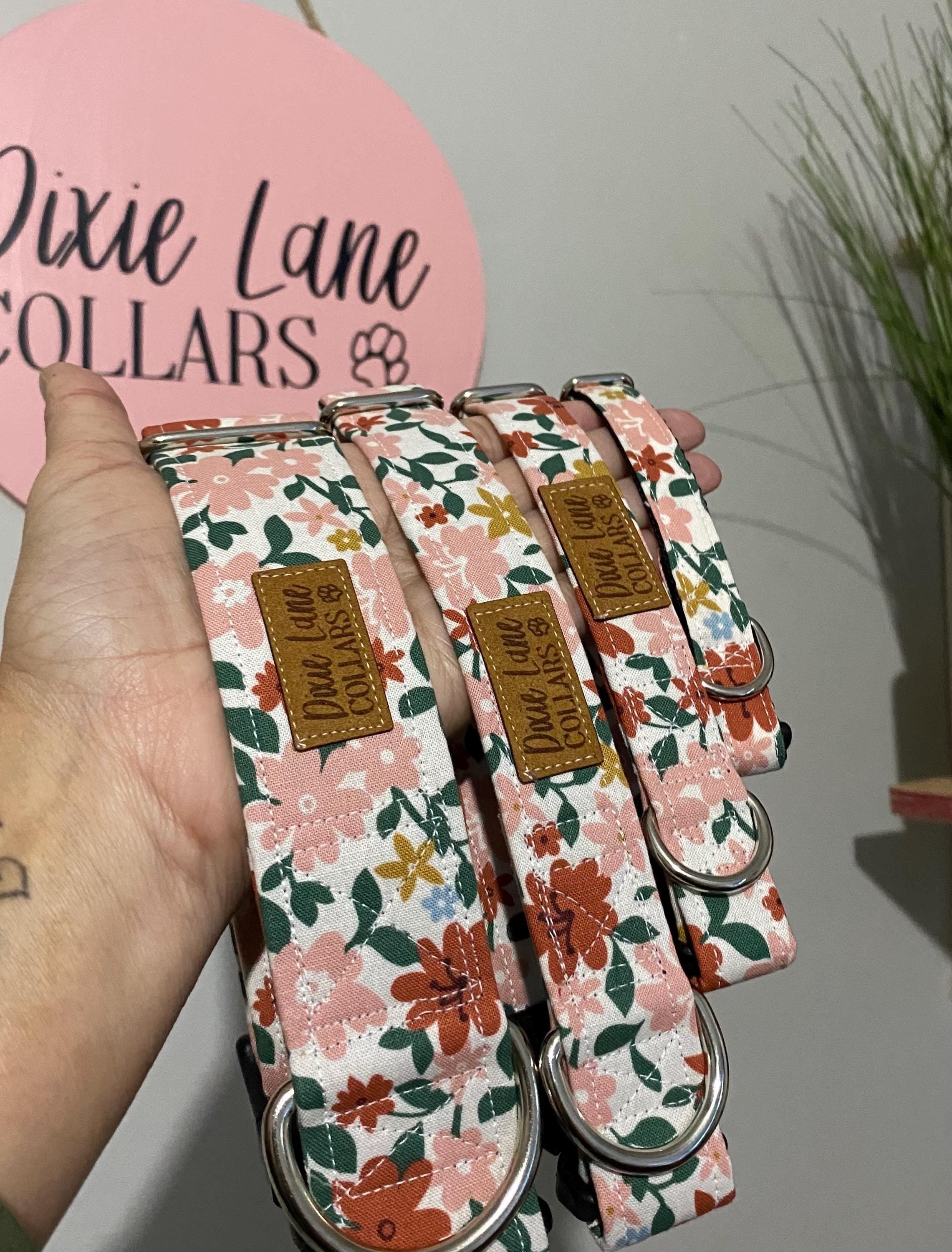 Cottage Floral Dog Collar