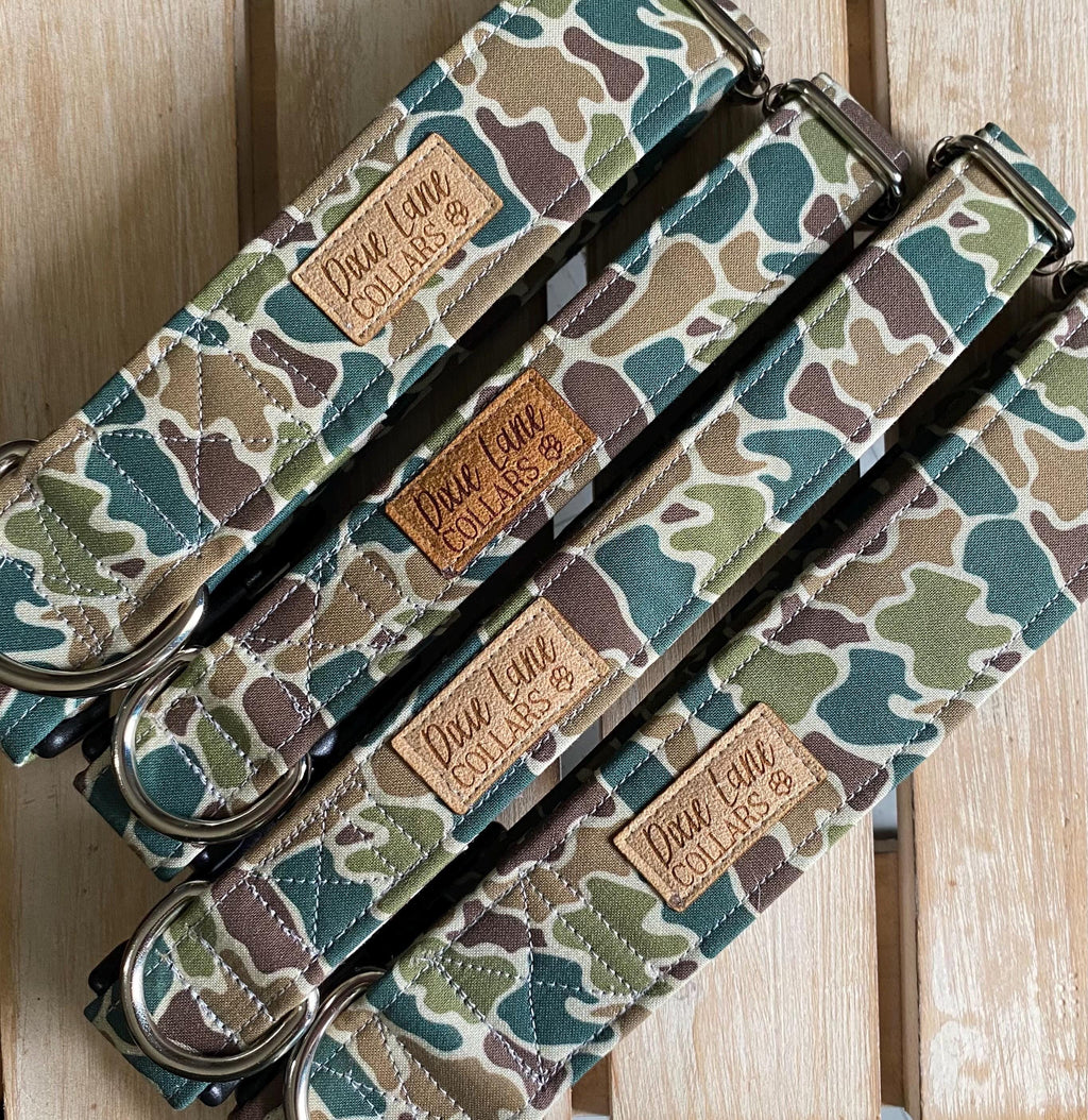 Camo Marsh Dog Collar