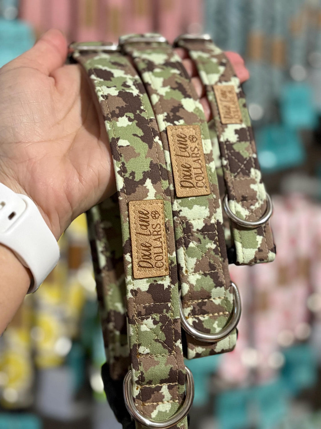 Army Camouflage Dog Collar