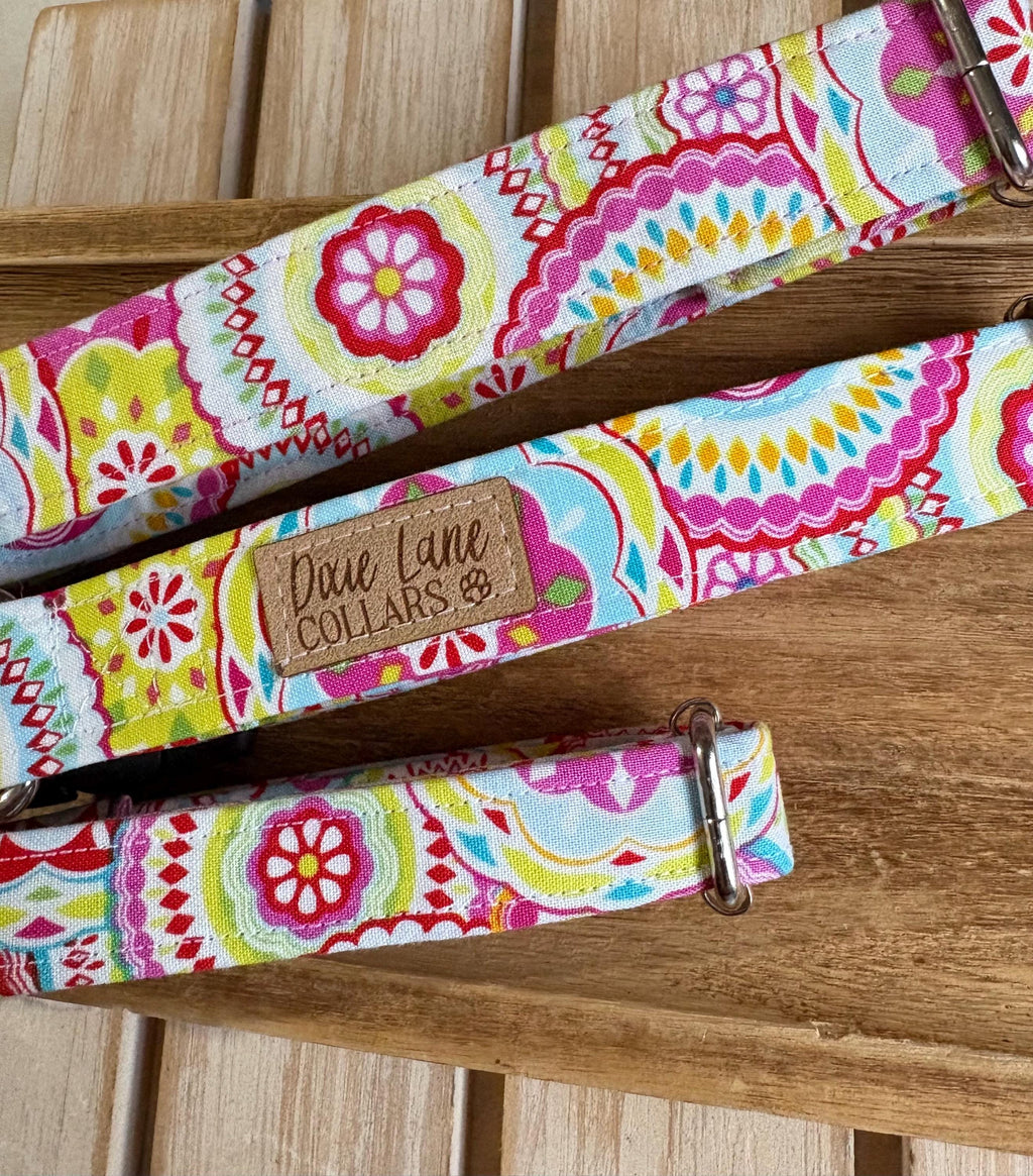 Boho Floral Dog Collar