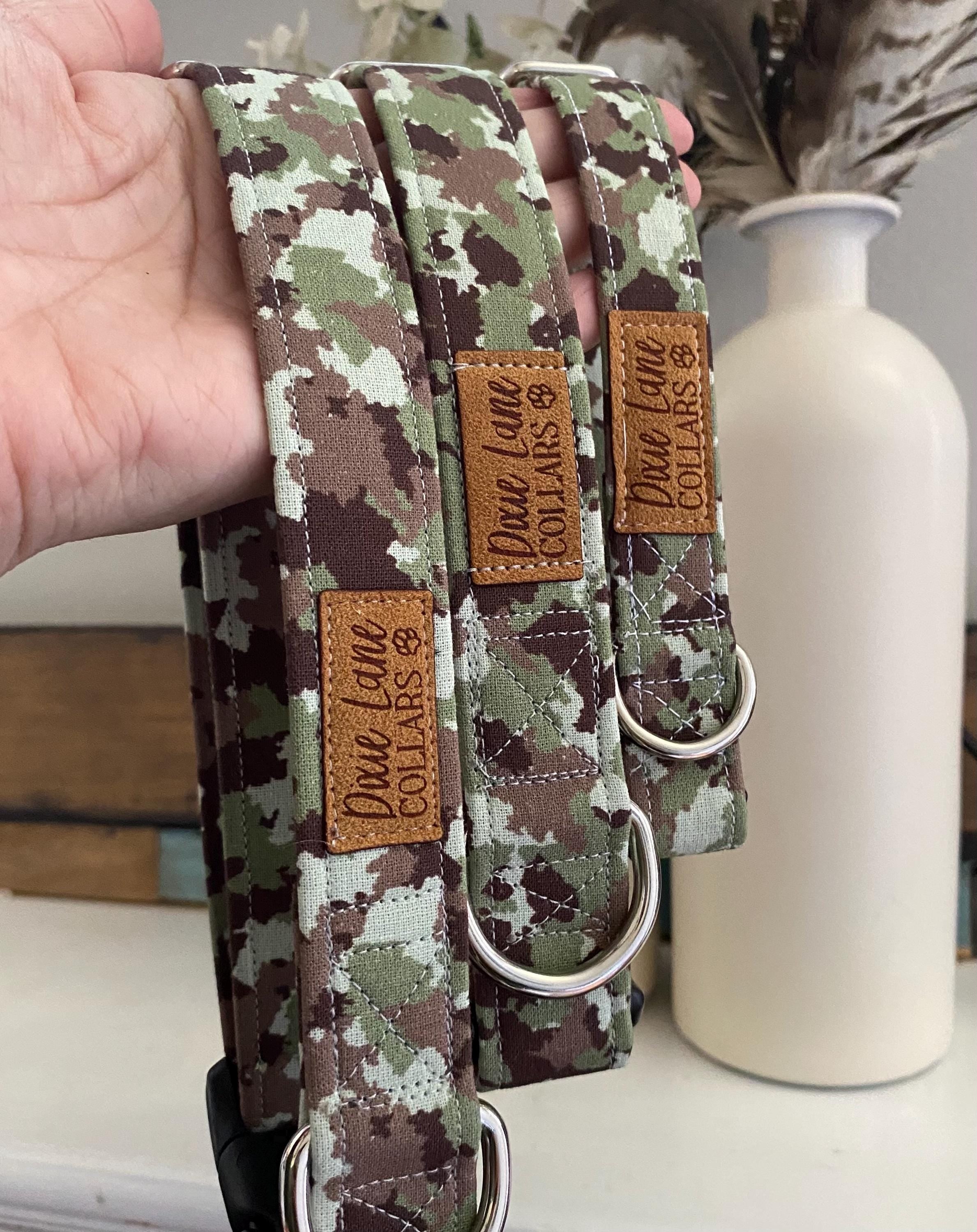 Army Camouflage Dog Collar