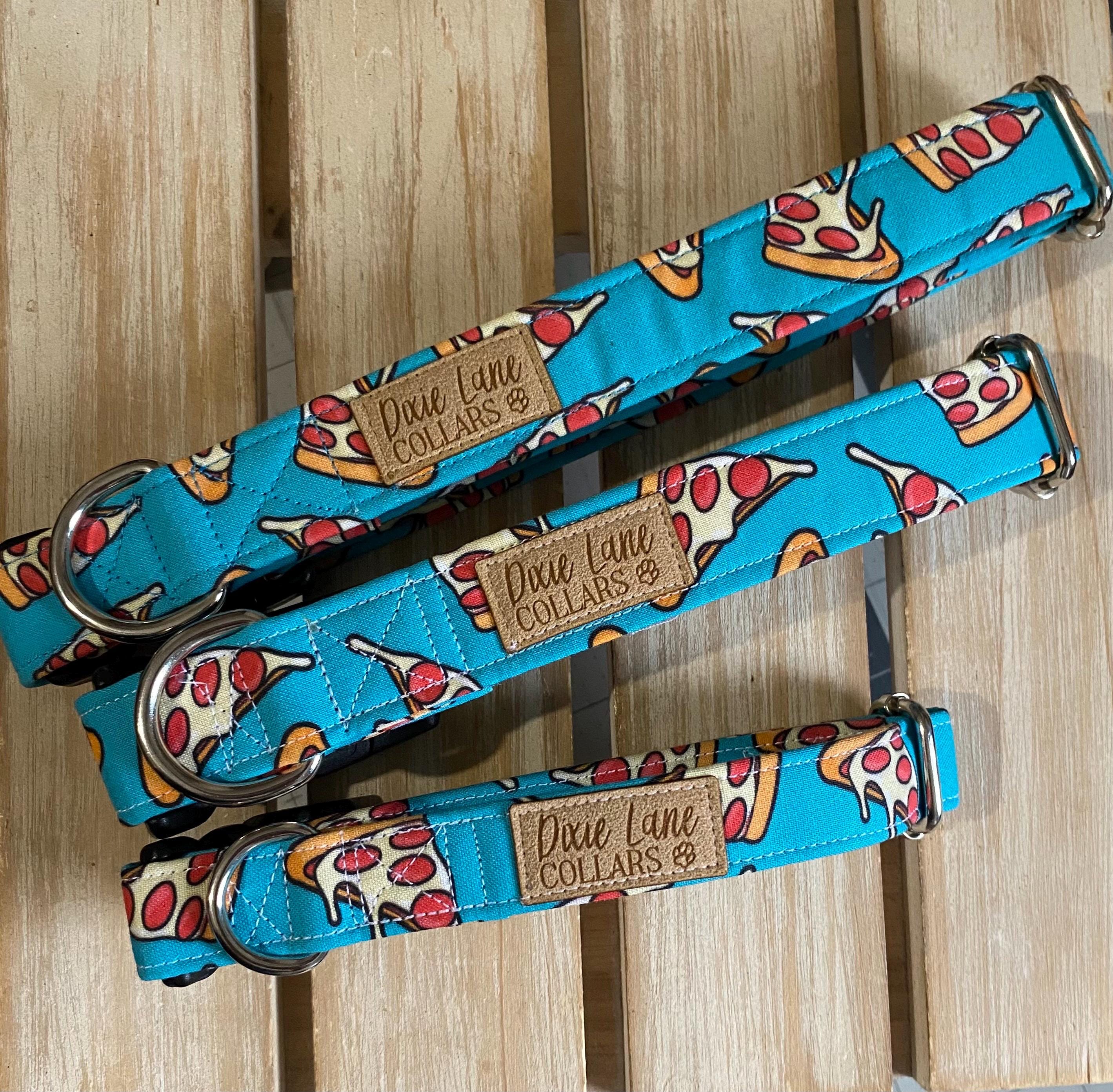 Pepperoni Pizza Dog Collar