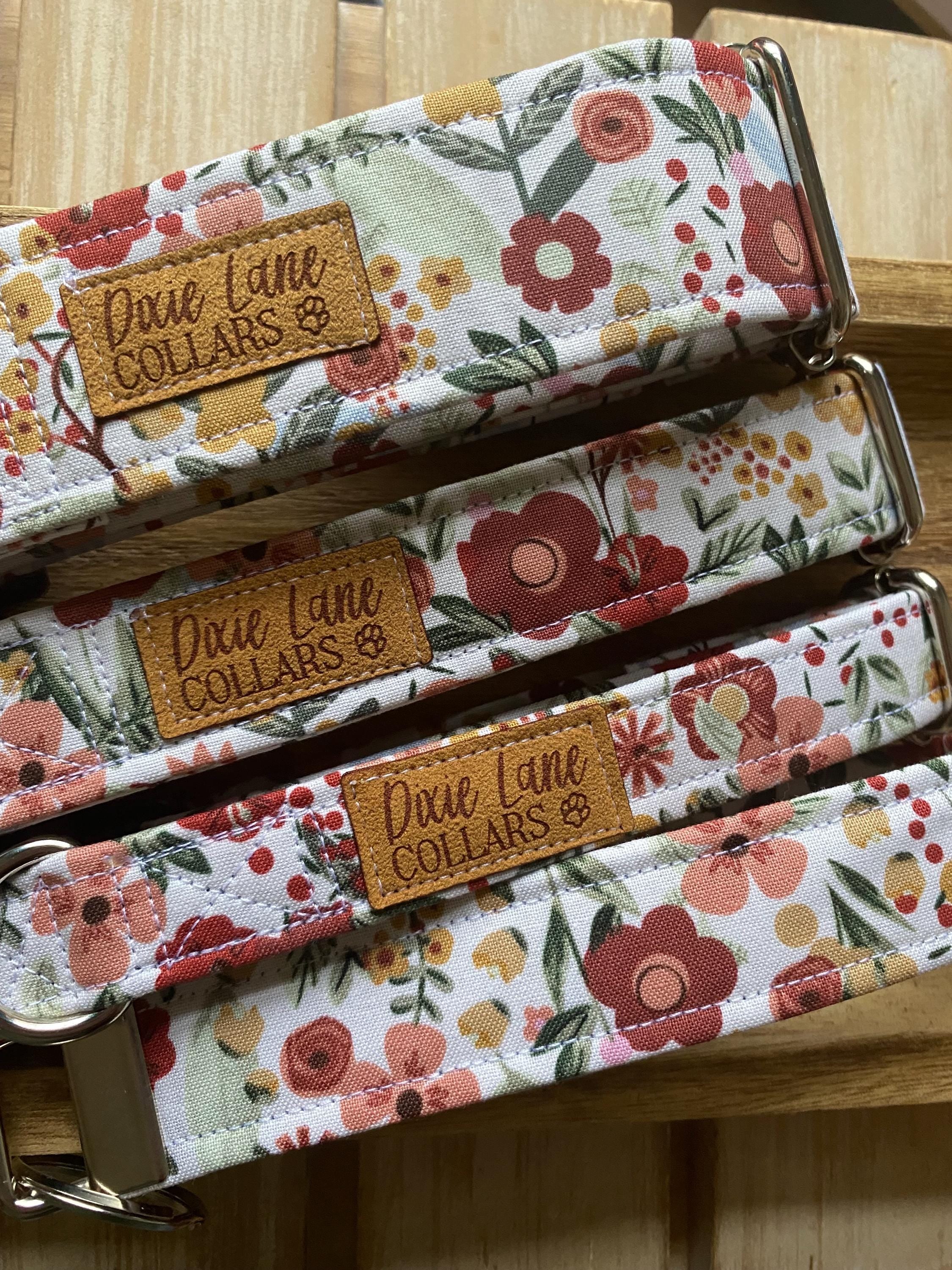 Earthy Botanical Dog Collar