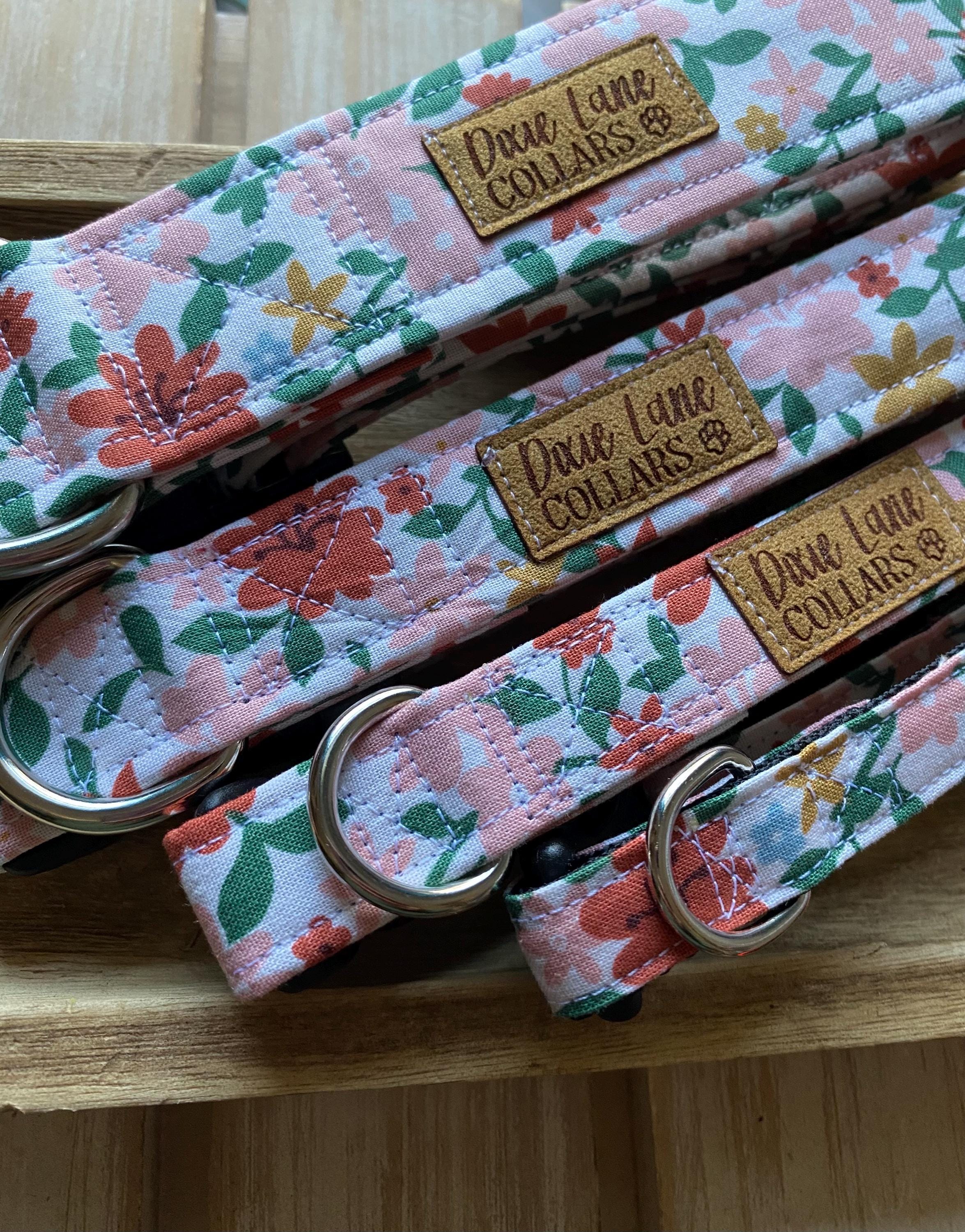 Cottage Floral Dog Collar