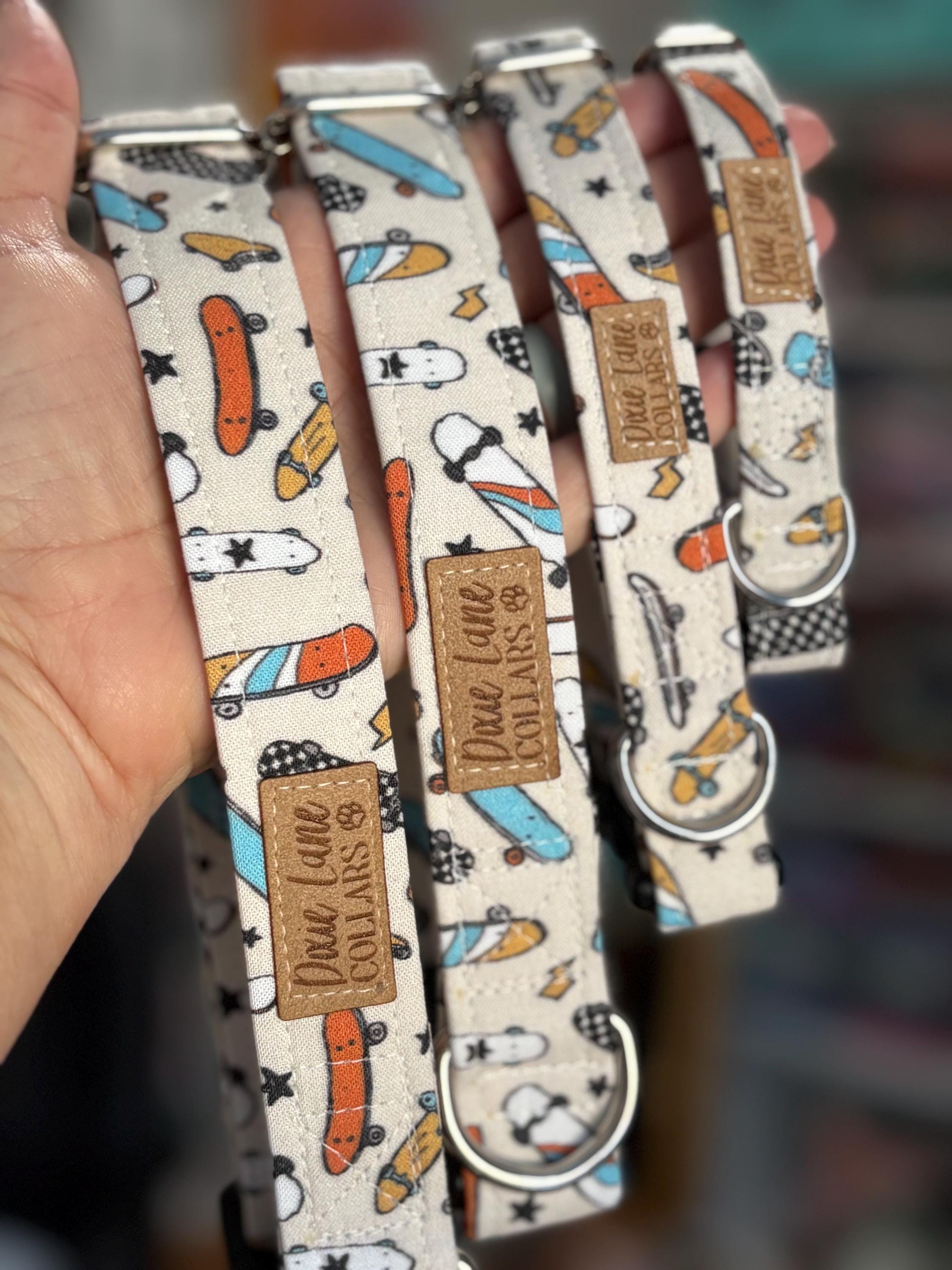 Skateboards Dog Collar