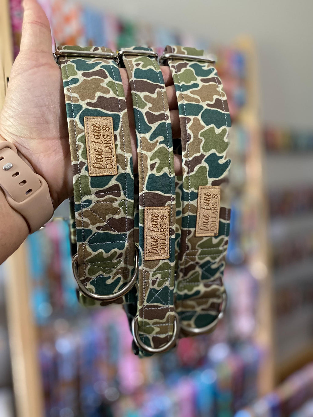 Camo Marsh Dog Collar