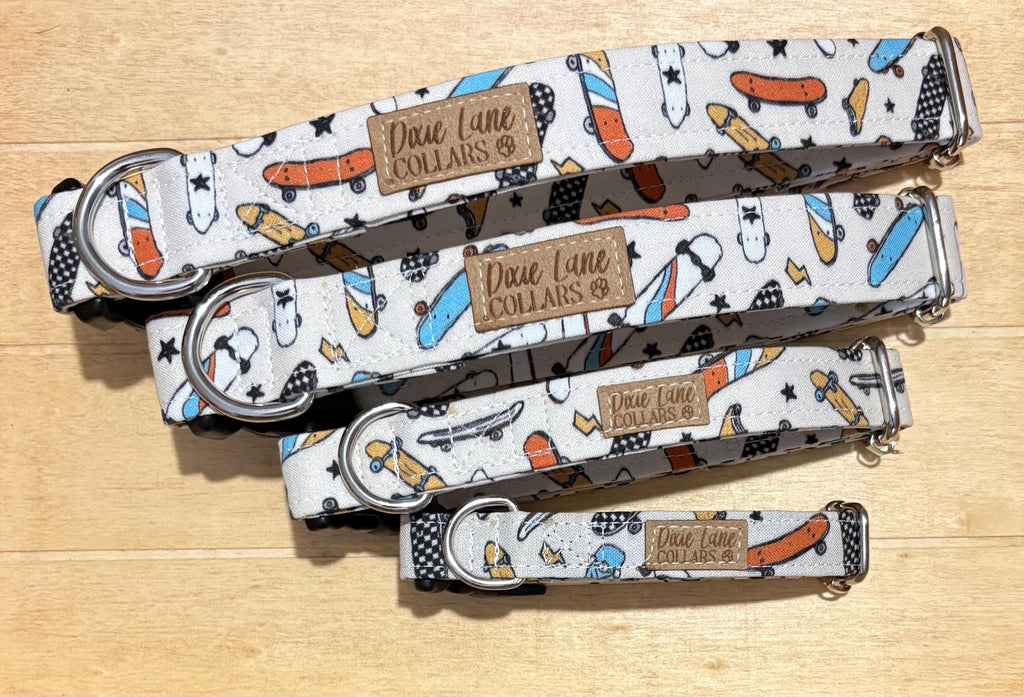 Skateboards Dog Collar