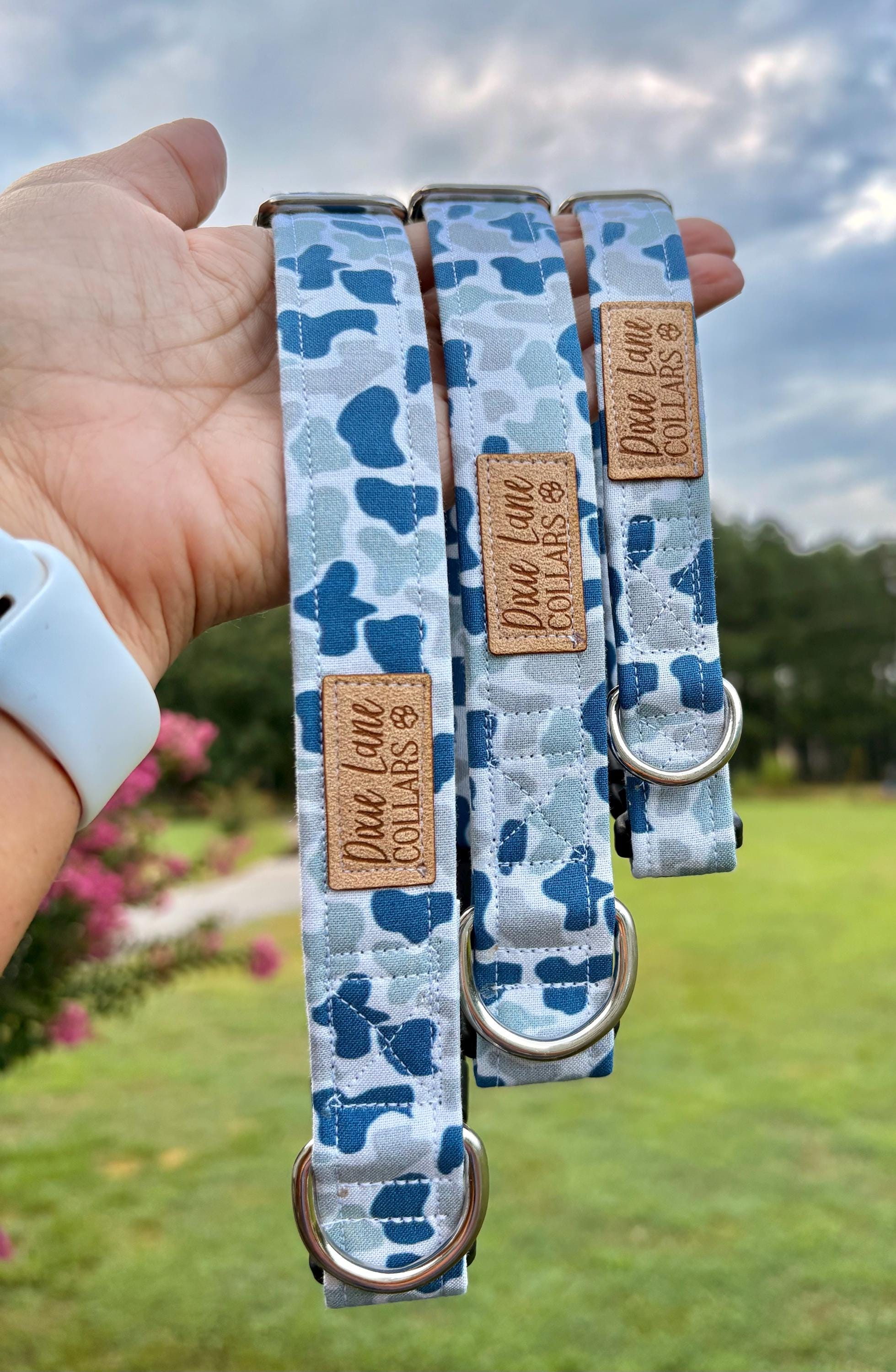 Blue Duck Camo Marsh Dog Collar