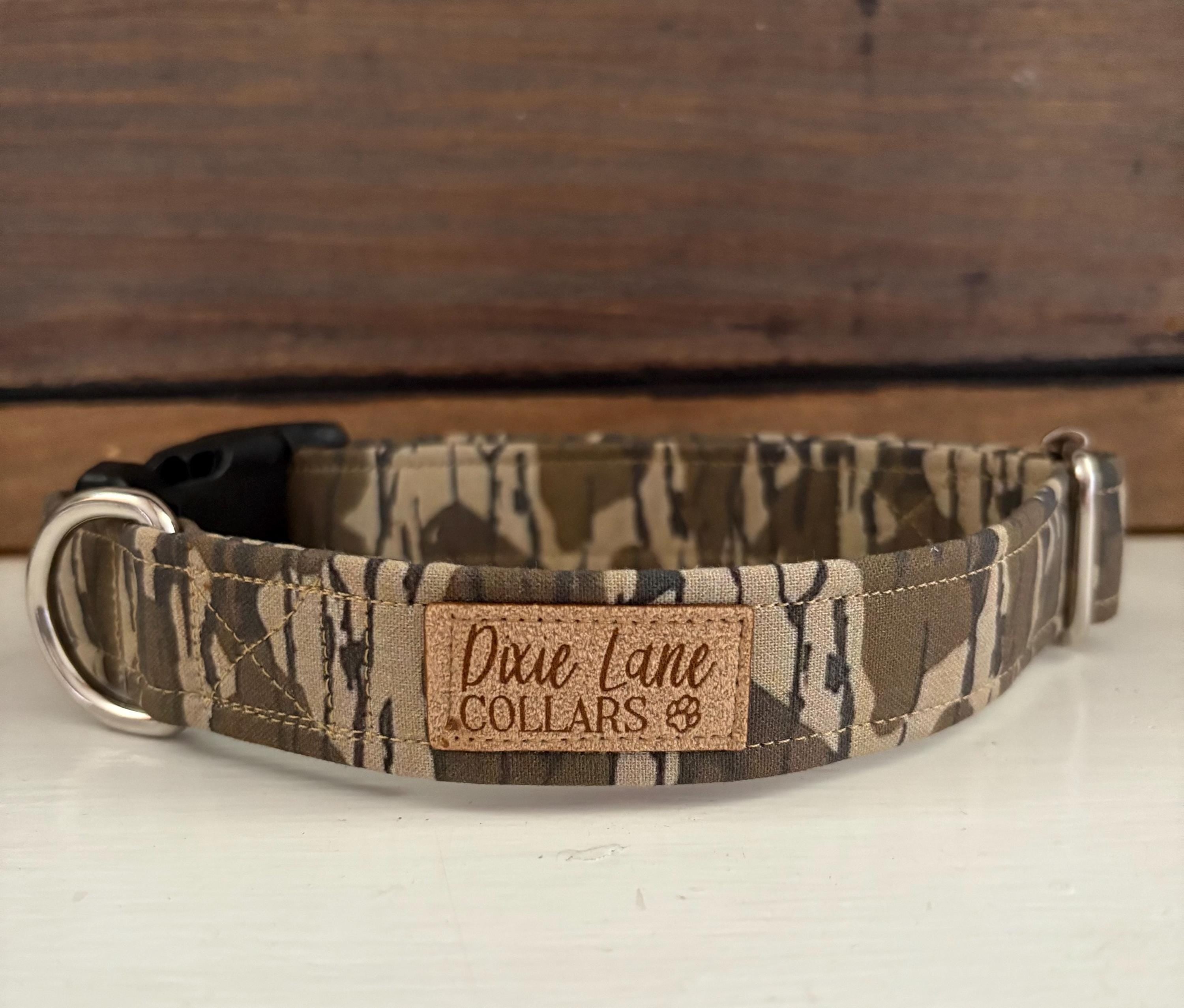 Bottomland Camo Print Dog Collar