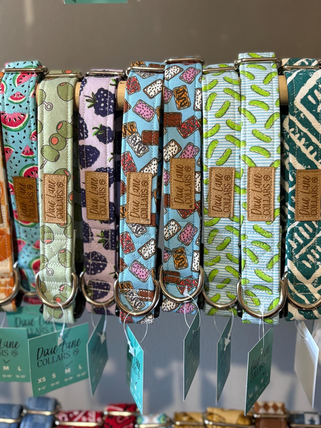 Pop-Tart Pastry Print Dog Collar
