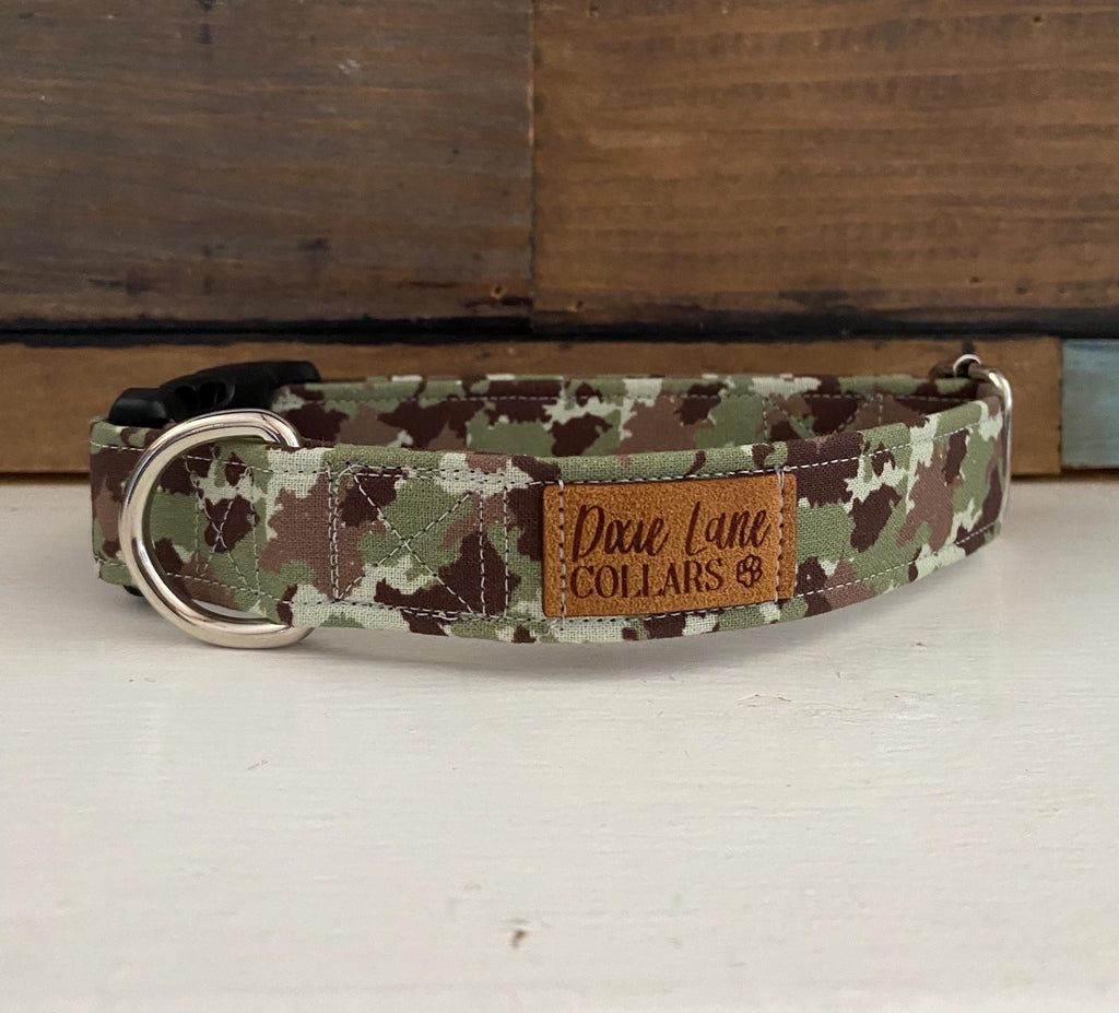 Army Camouflage Dog Collar
