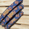 Blue Pretzels Dog Collar