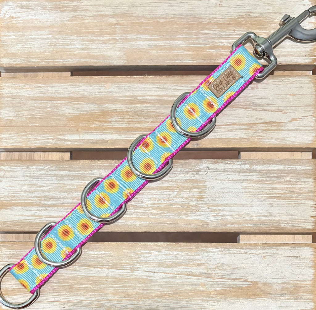 Pink Sunflowers Nylon Grooming Extender