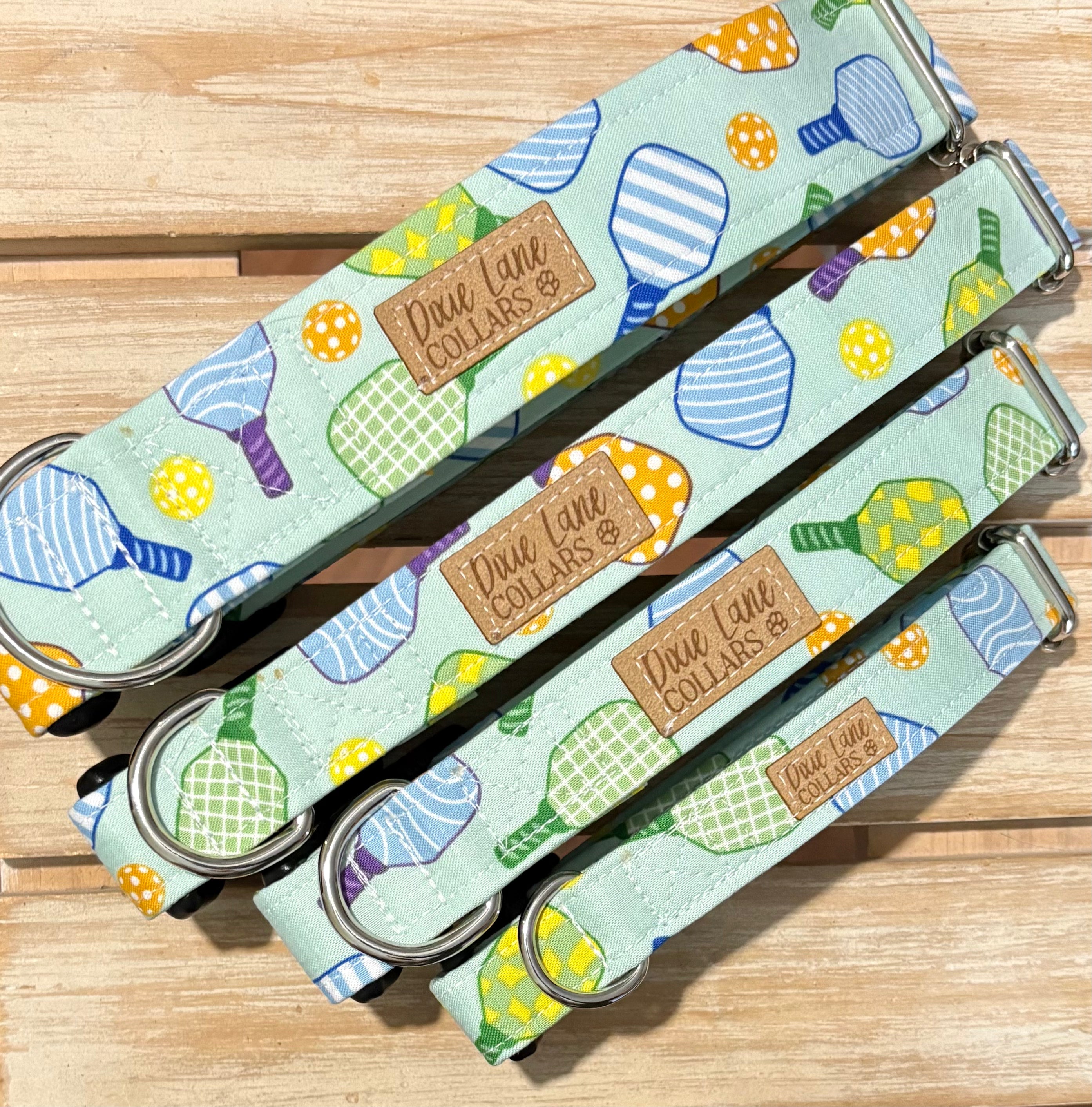 Pickleball Dog Collar. Summer Pet Collar