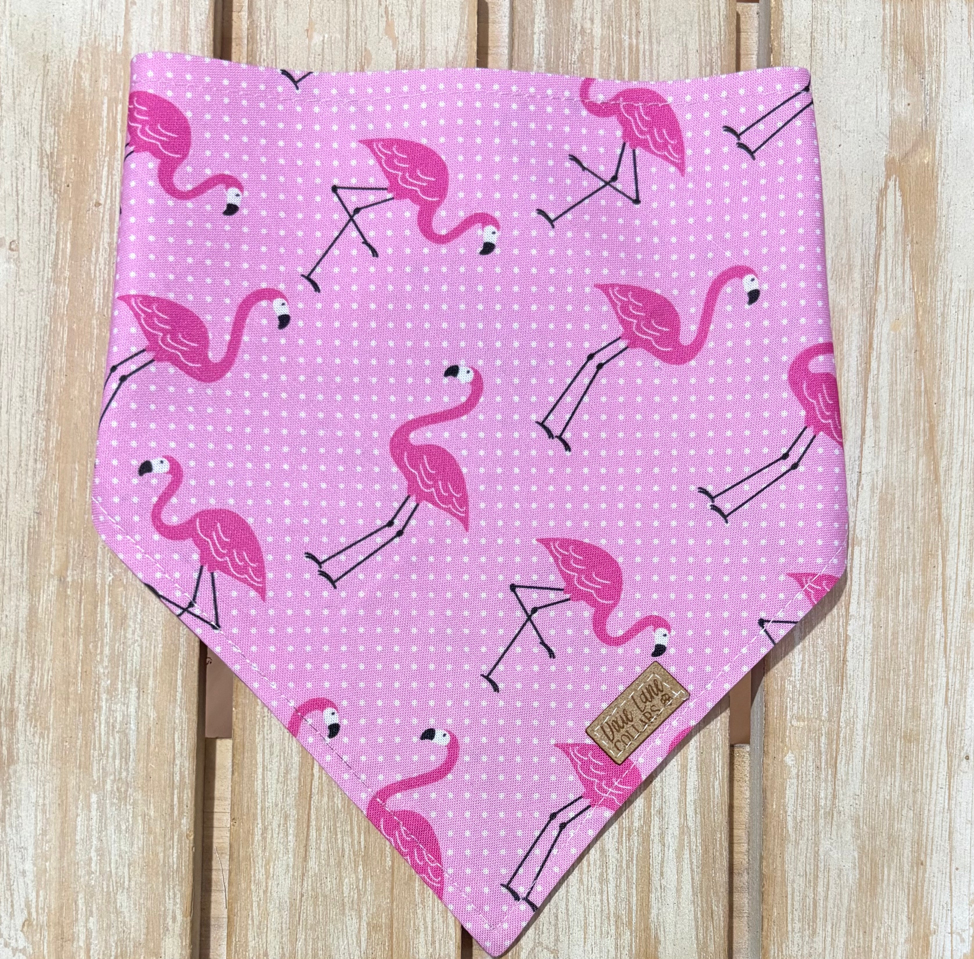 Pink Flamingo Dog Bandana