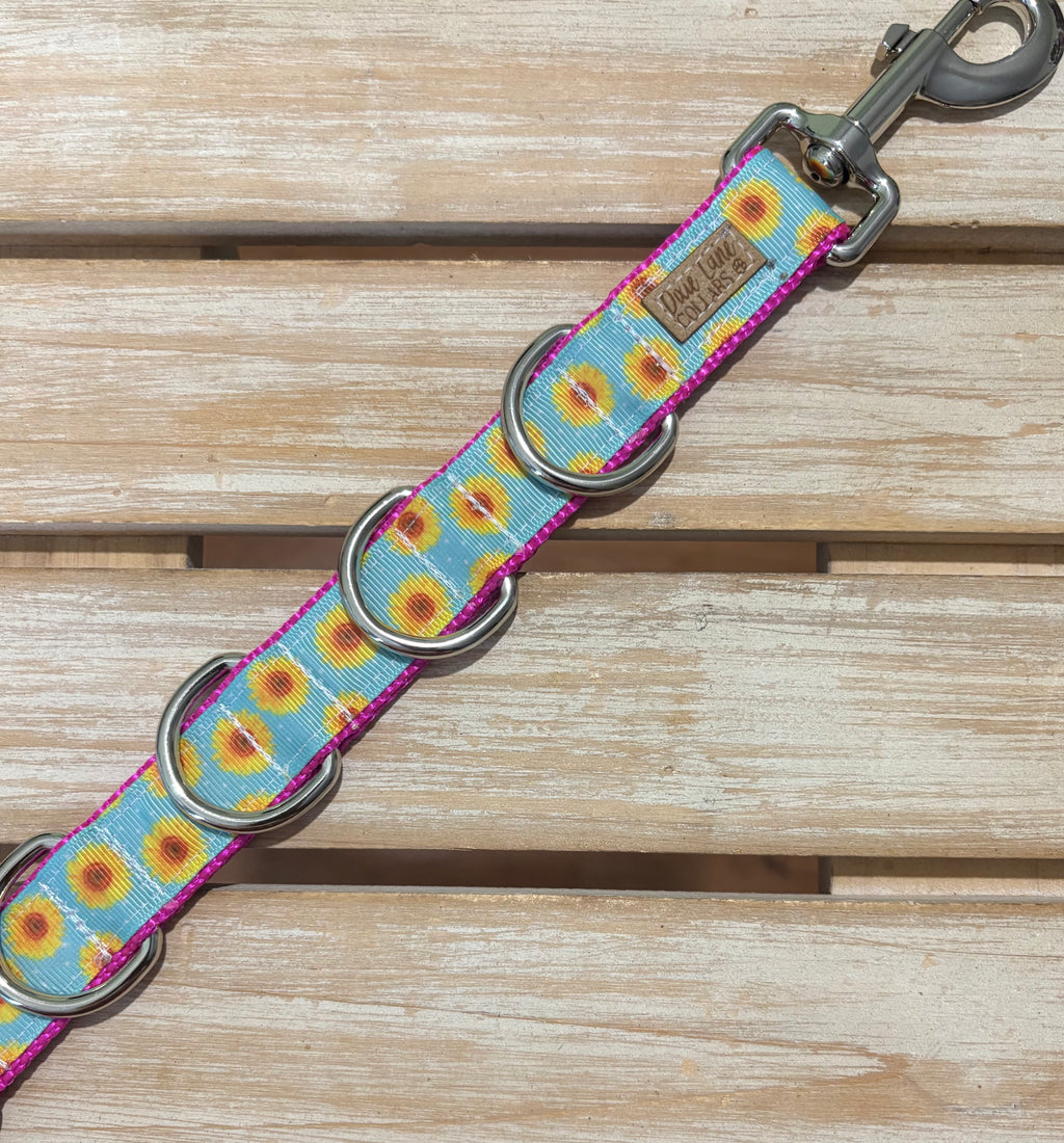 Pink Sunflowers Nylon Grooming Extender