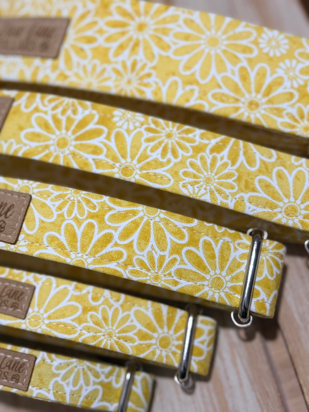 Yellow Daisies Dog Collar