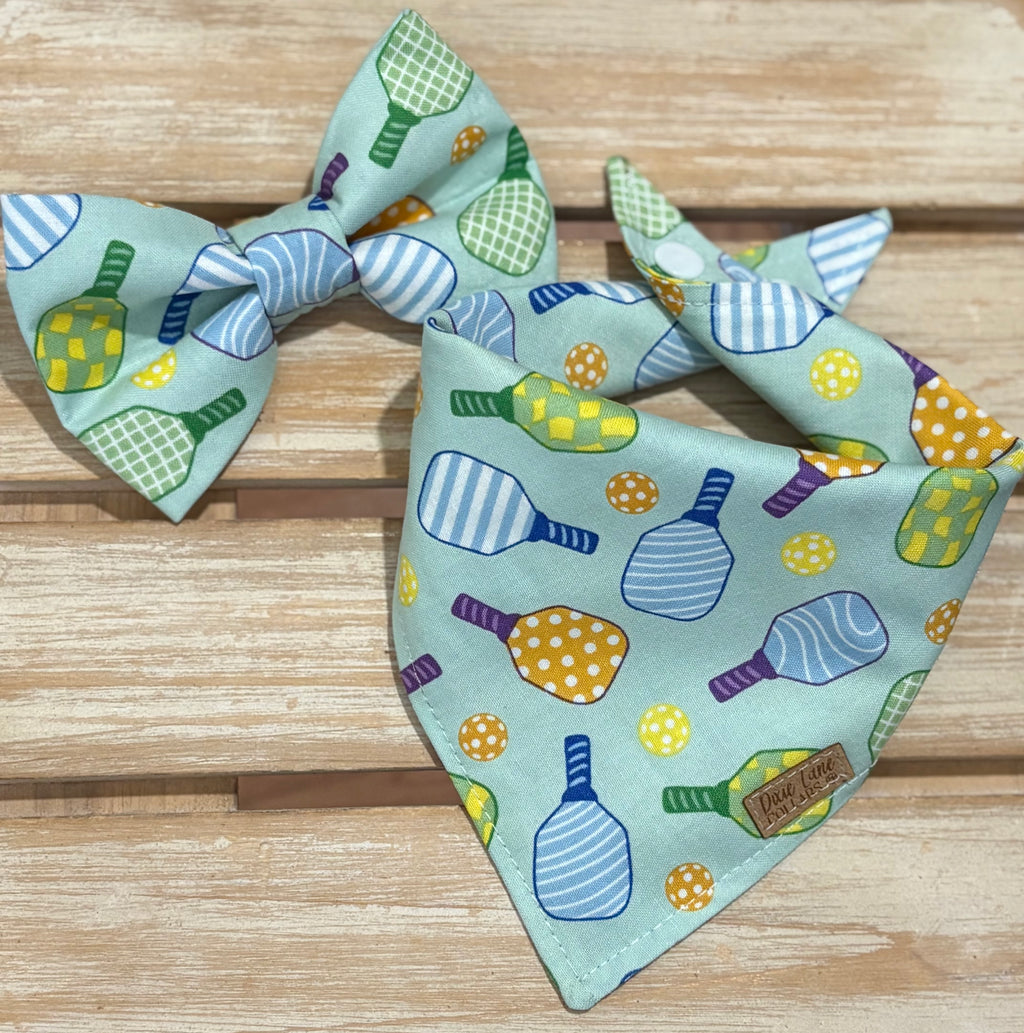 Pickleball Dog Bandana