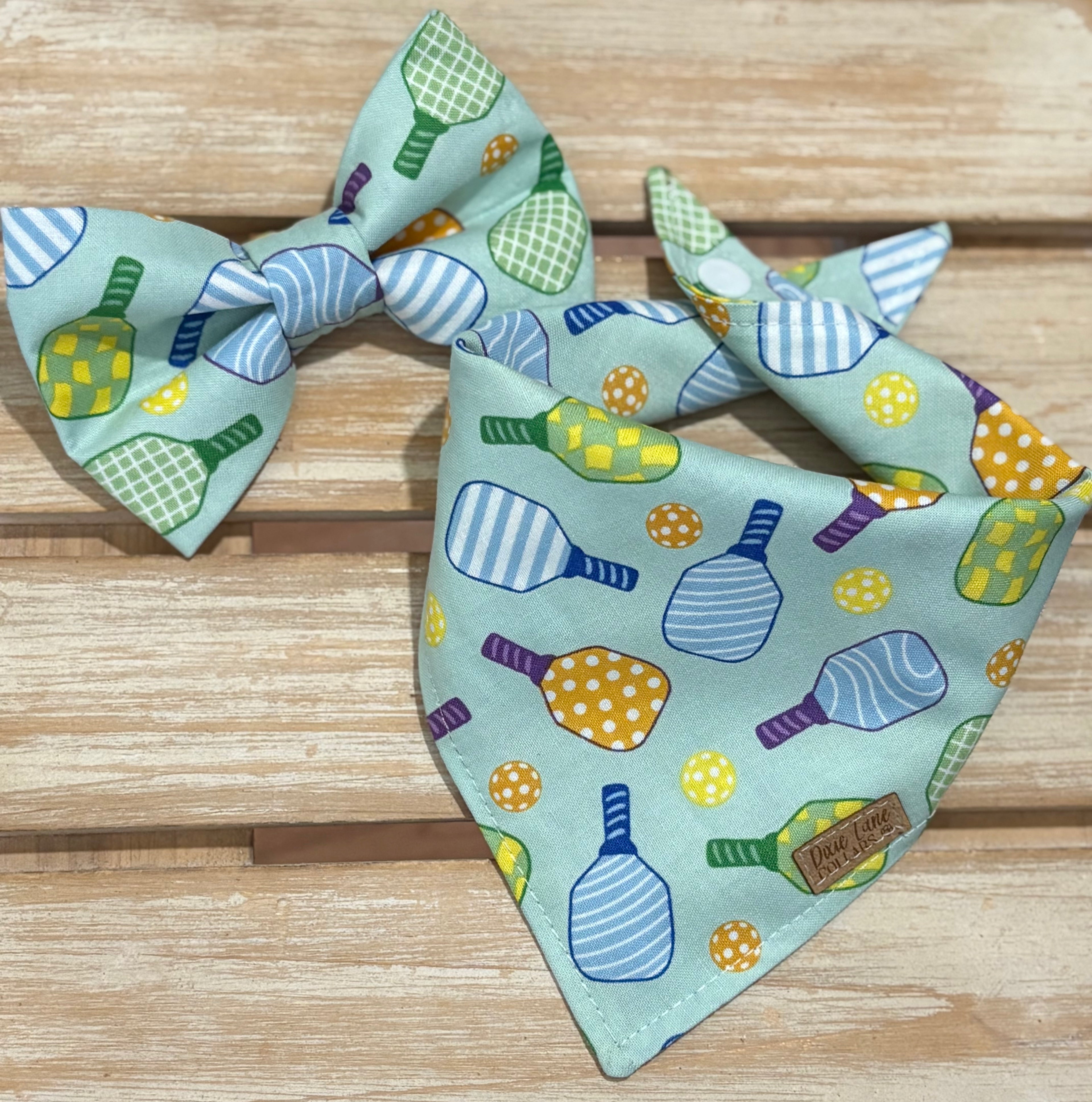 Pickleball Dog Bandana