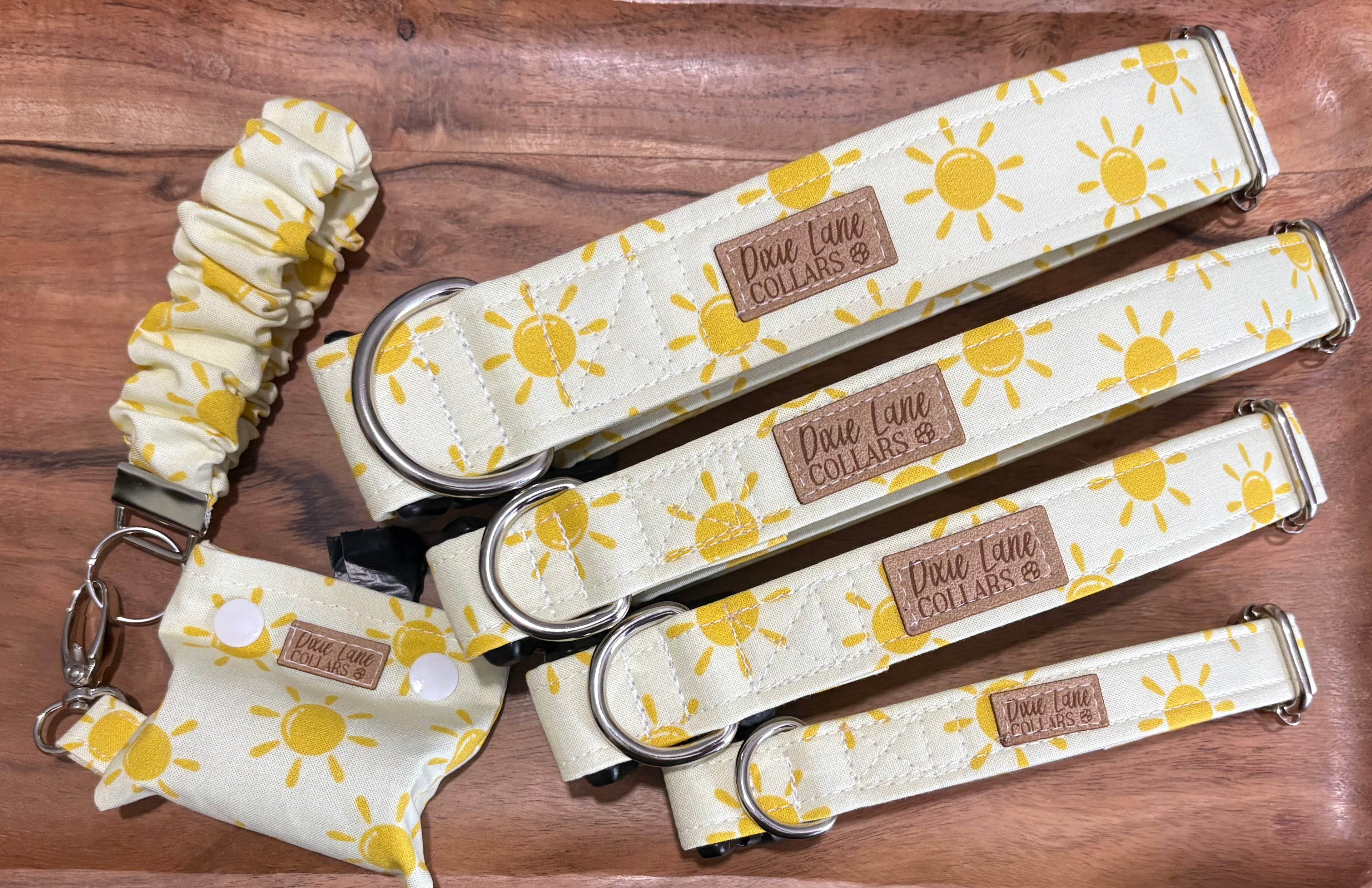 Yellow Sunshine Dog Collar