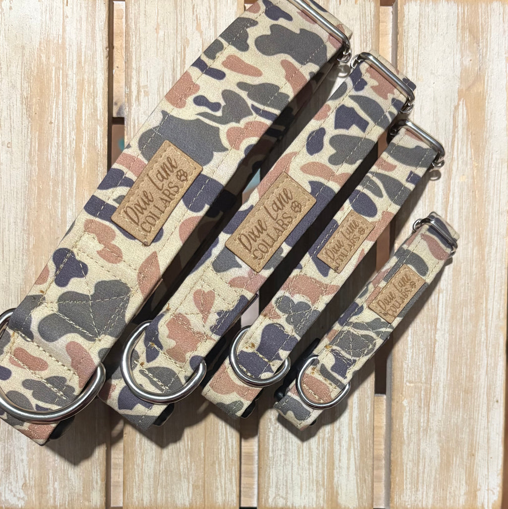 Brown Camo Marsh Dog Collar