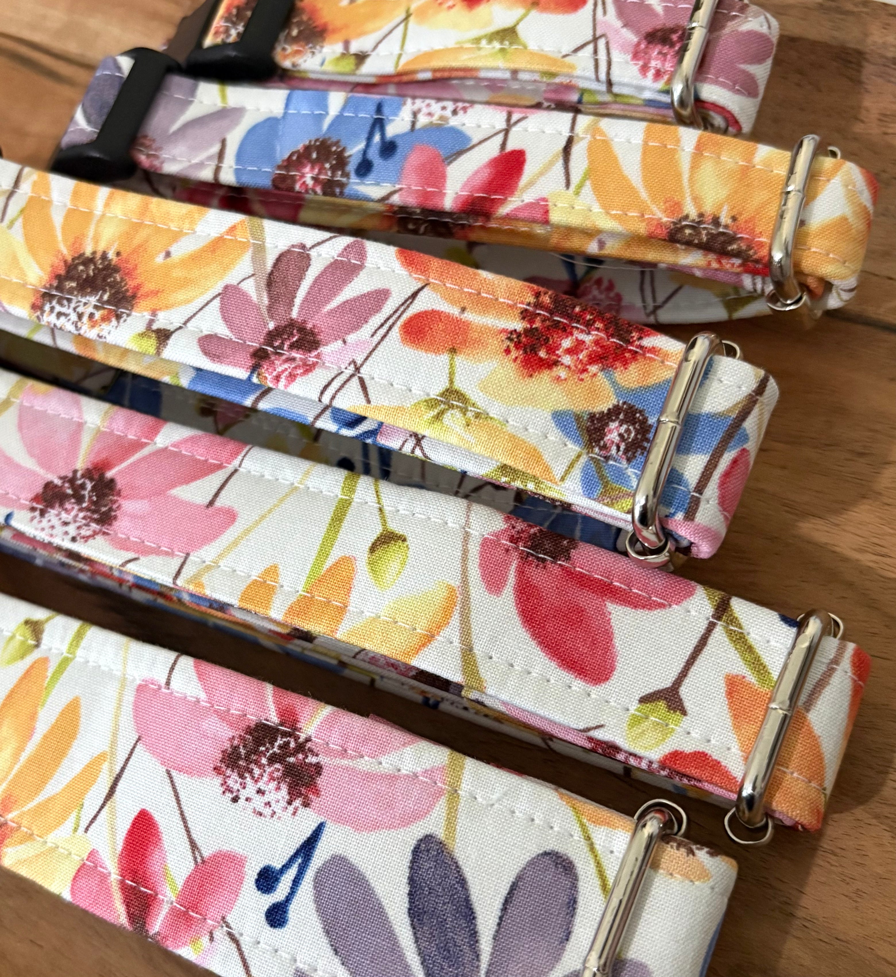 Wildflowers Floral Dog Collar