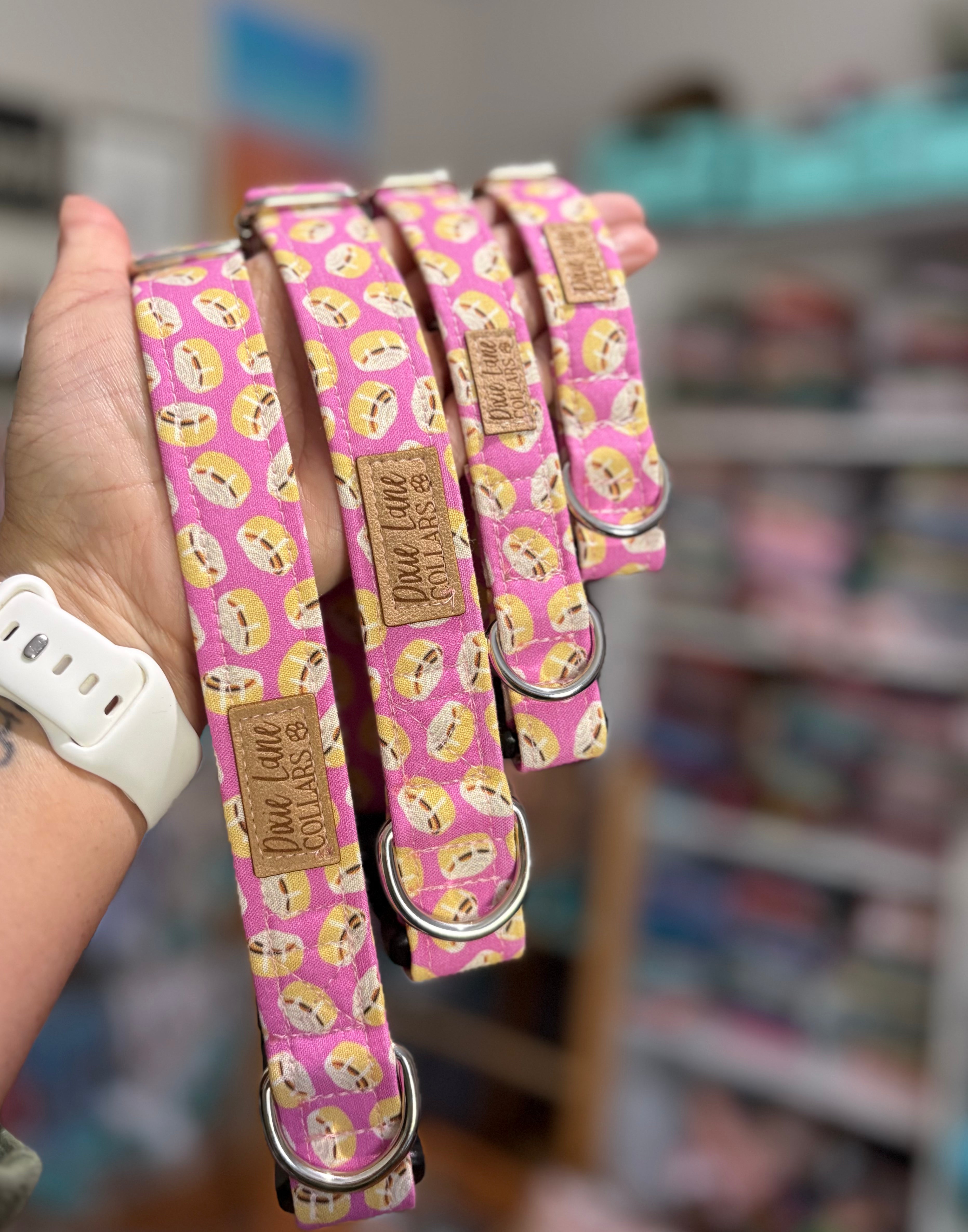 Cinnamon Rolls Dog Collar