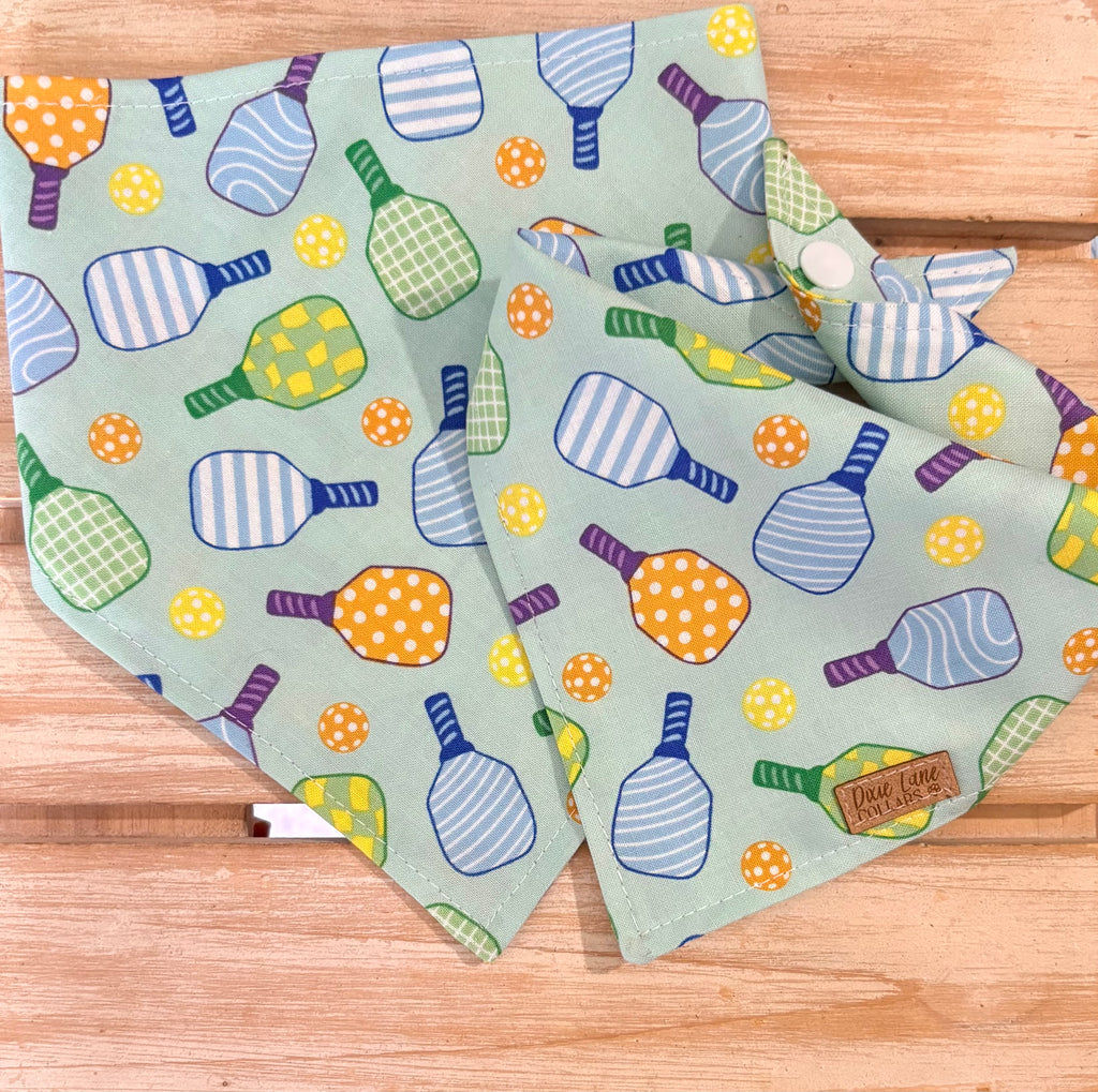 Pickleball Dog Bandana