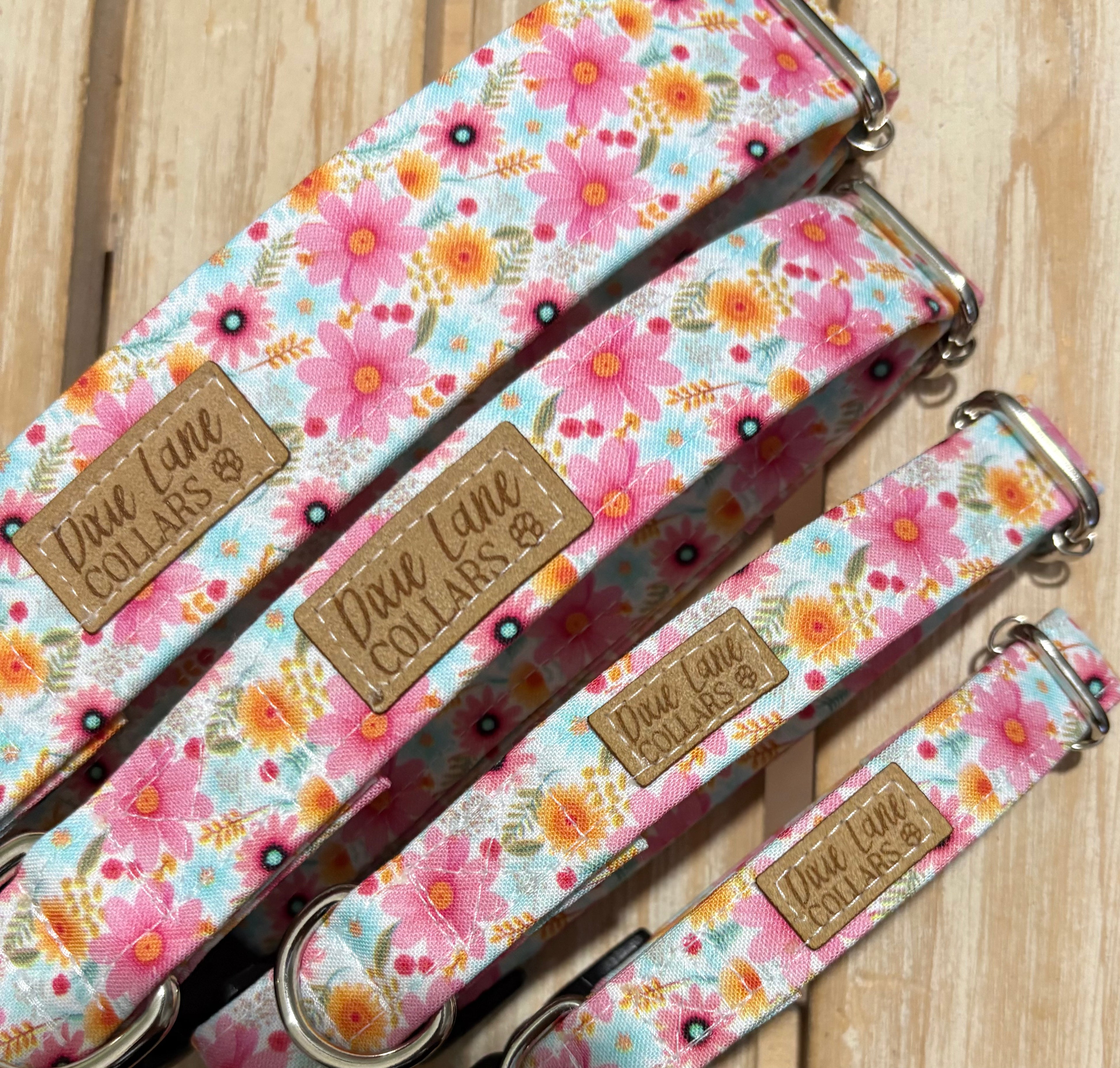 Summer Daisies Dog Collar