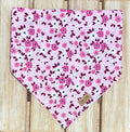 Pink Ditsy Floral Dog Bandana