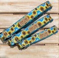 Sunflower Skies Dog Collar