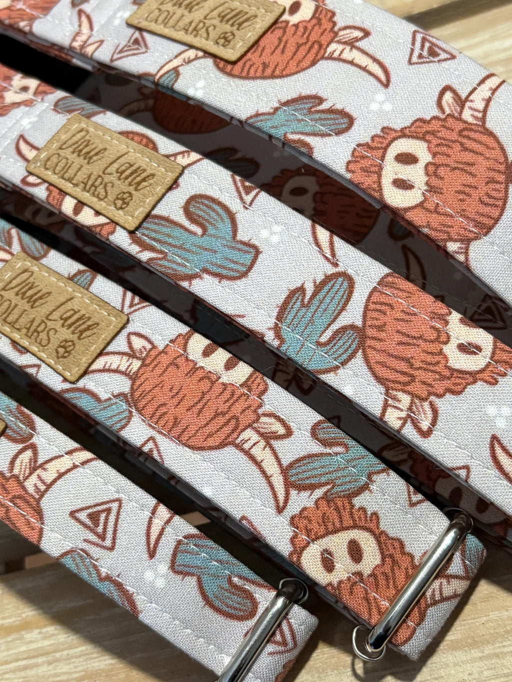 Highland Cows Dog Collar