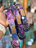 Purple Galaxy Dog Collar