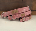 Rose Pink Fawn Polka Dot Dog Collar