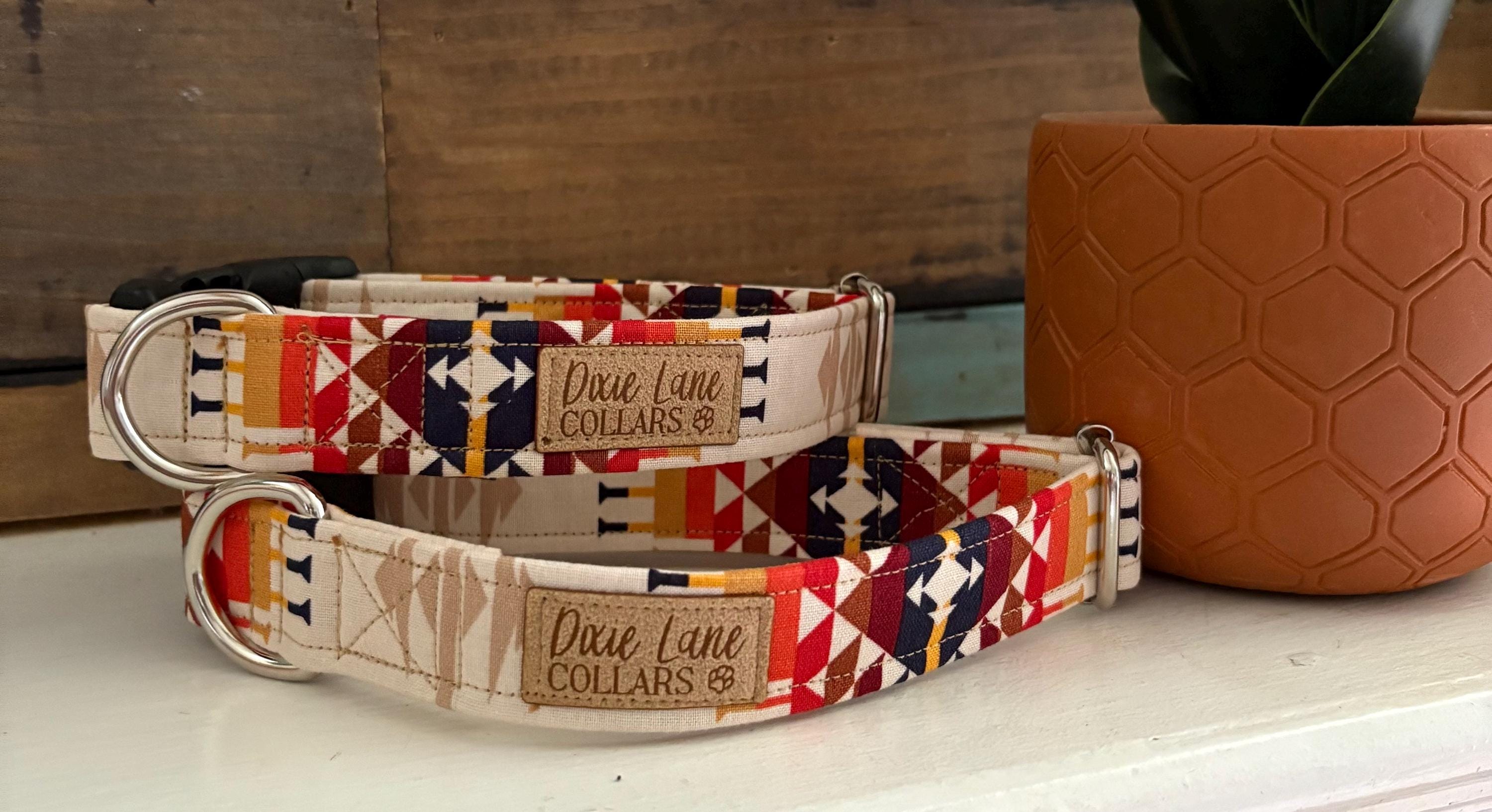 Tribal Trail Aztec Dog Collar