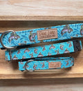 Rodeo Western Frogs Dog Collars