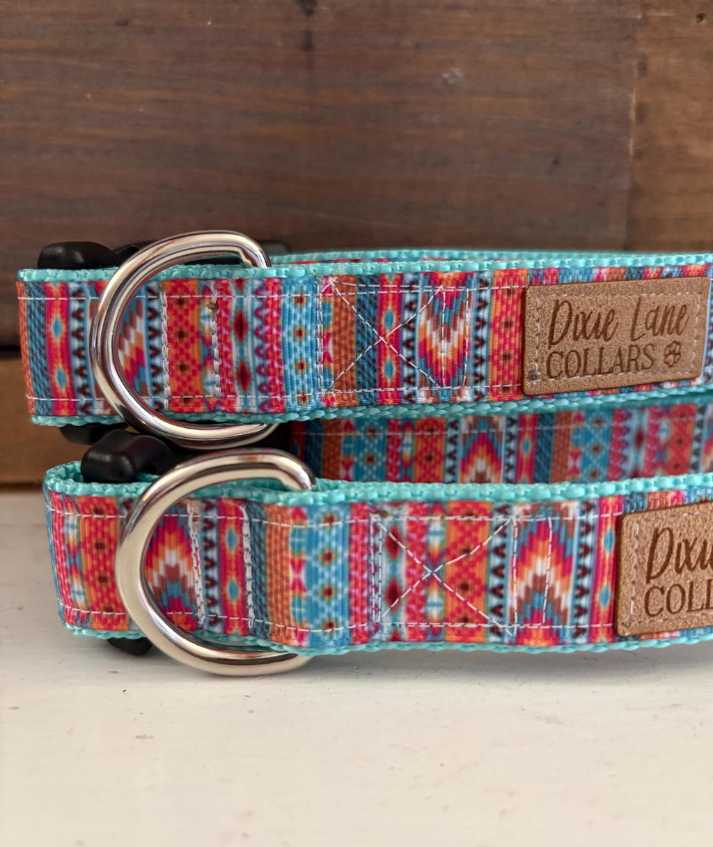 Coastal Cowgirl Dog Collar