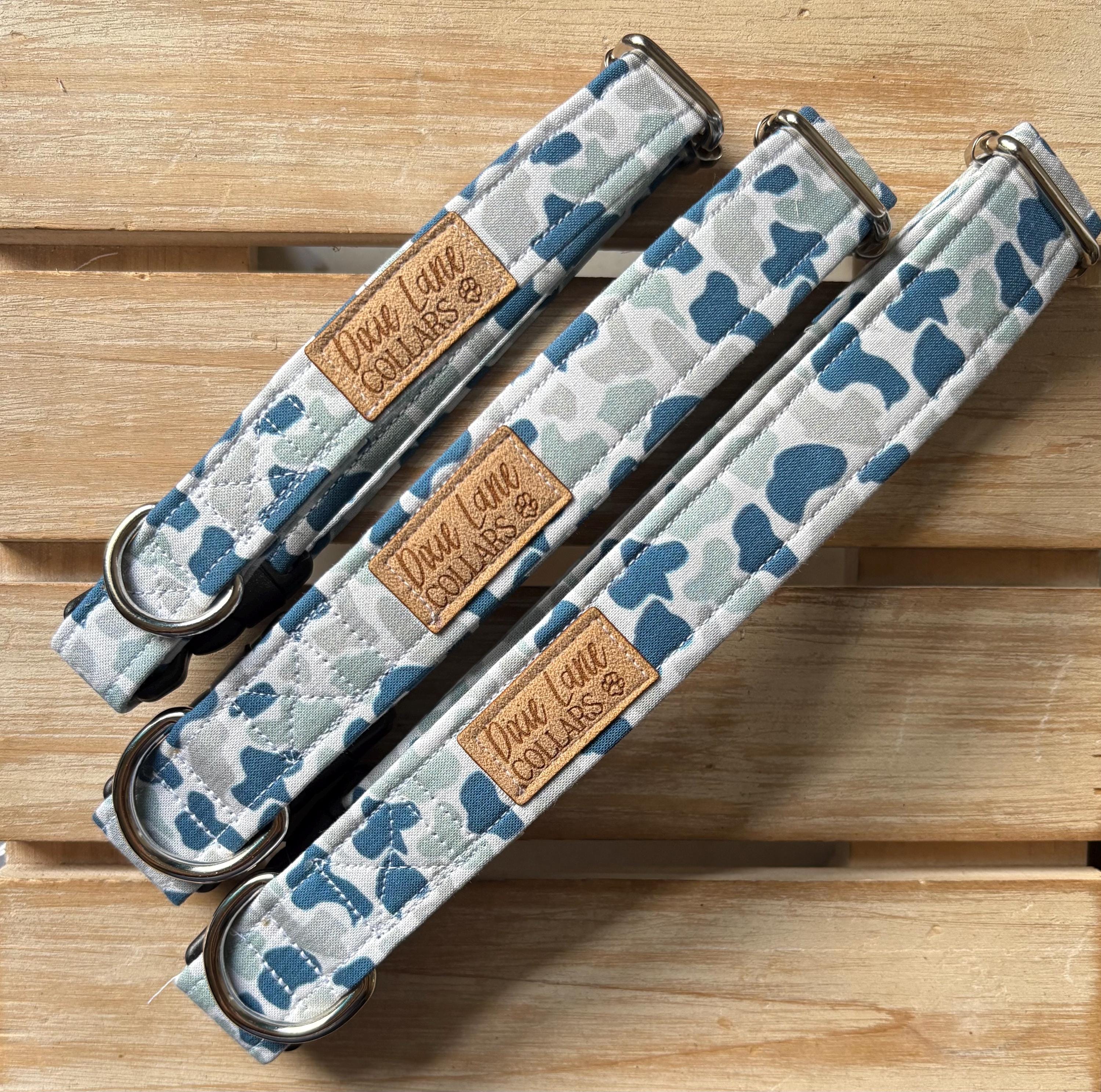 Blue Duck Camo Marsh Dog Collar