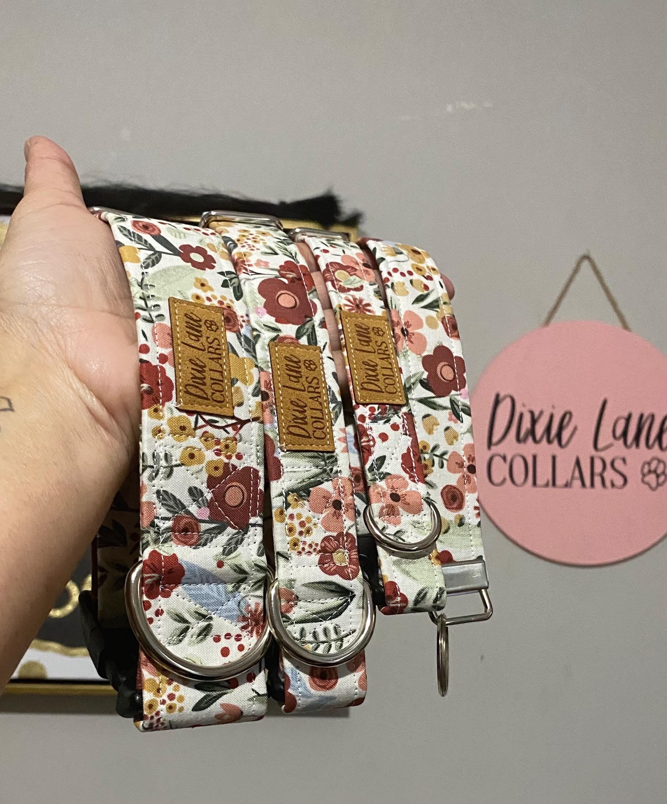 Earthy Botanical Dog Collar