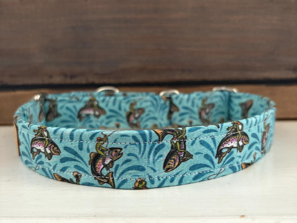 Rodeo Western Frogs Dog Collars