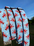 Lobster Print Dog Collar