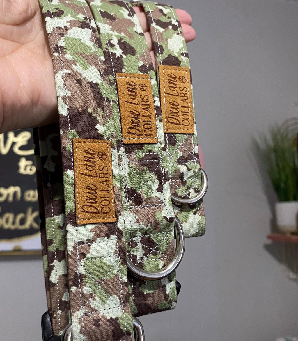 Army Camouflage Dog Collar