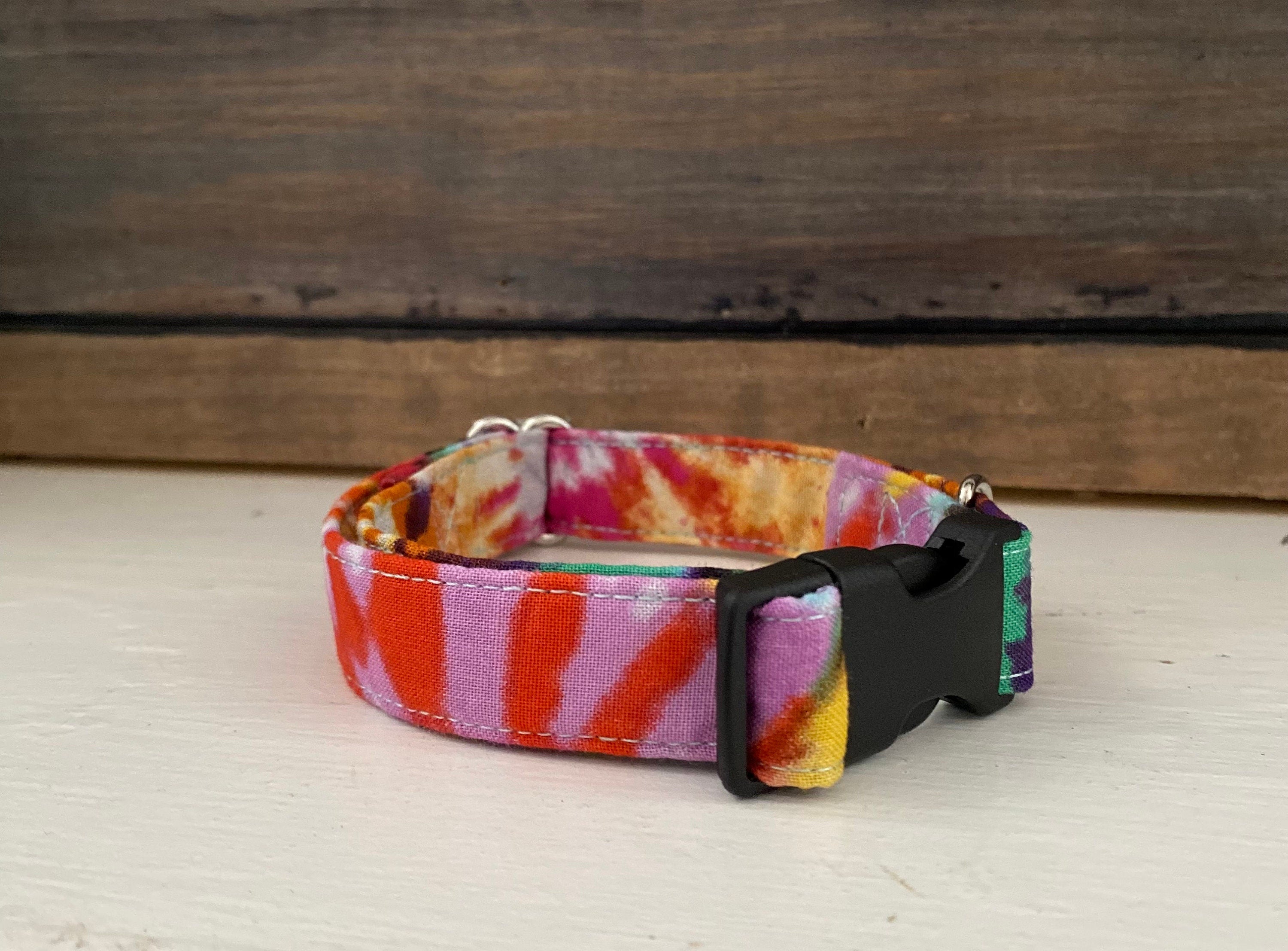 Tie Dye Dog Collar