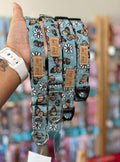 Monarch Butterflies and Daisies Dog Collar
